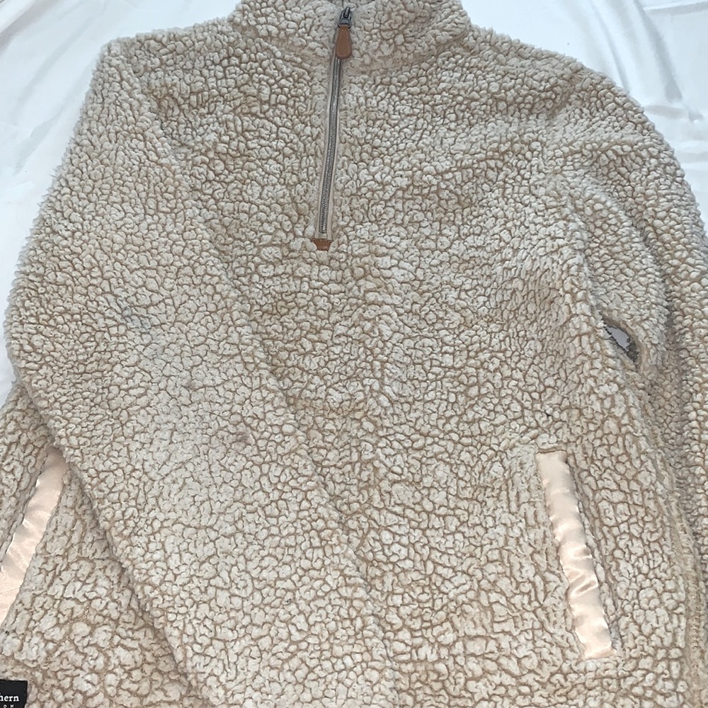 Simply southern Sherpa zip up
